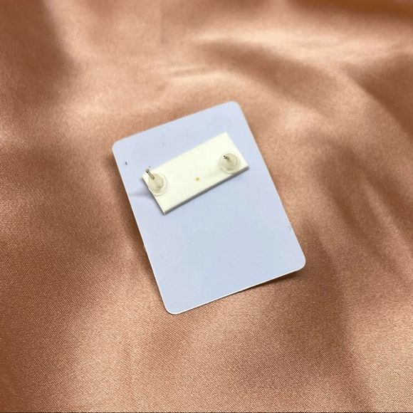 NIB Pure real Silver Butter Fly Cubic Zirconia Stone Earring - Picture 5 of 6